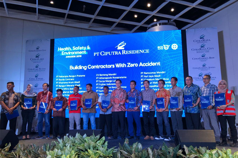 PT Ciputra Residence Gelar HSE Awards 2019 di Ciputra Artpreneur
